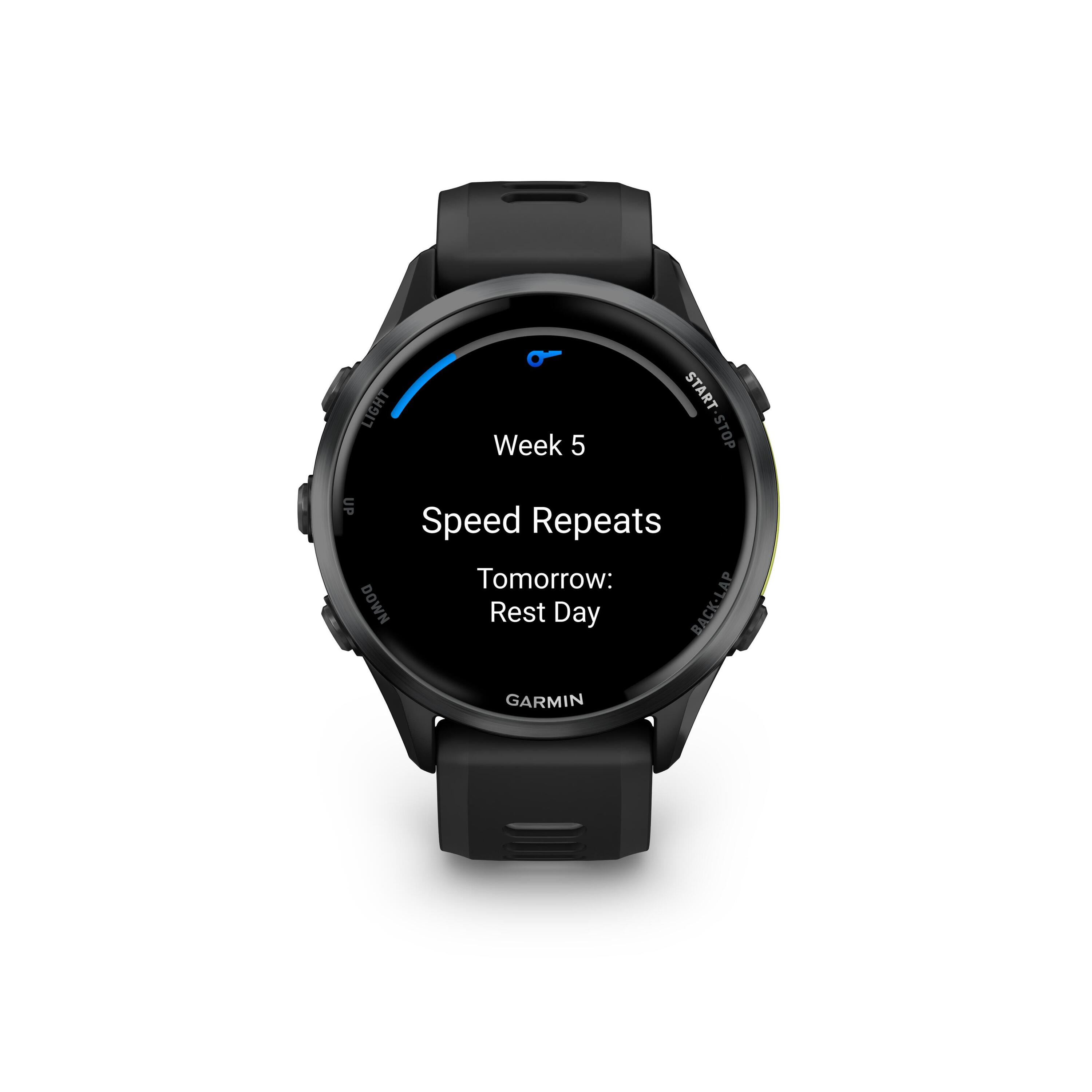 Smartwatch Forerunner 970 GPS Corrida e Triatlo