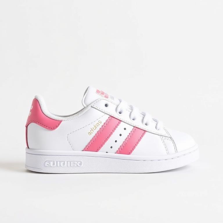 Calçado de Educação Física Criança Grand Court Branco/Rosa