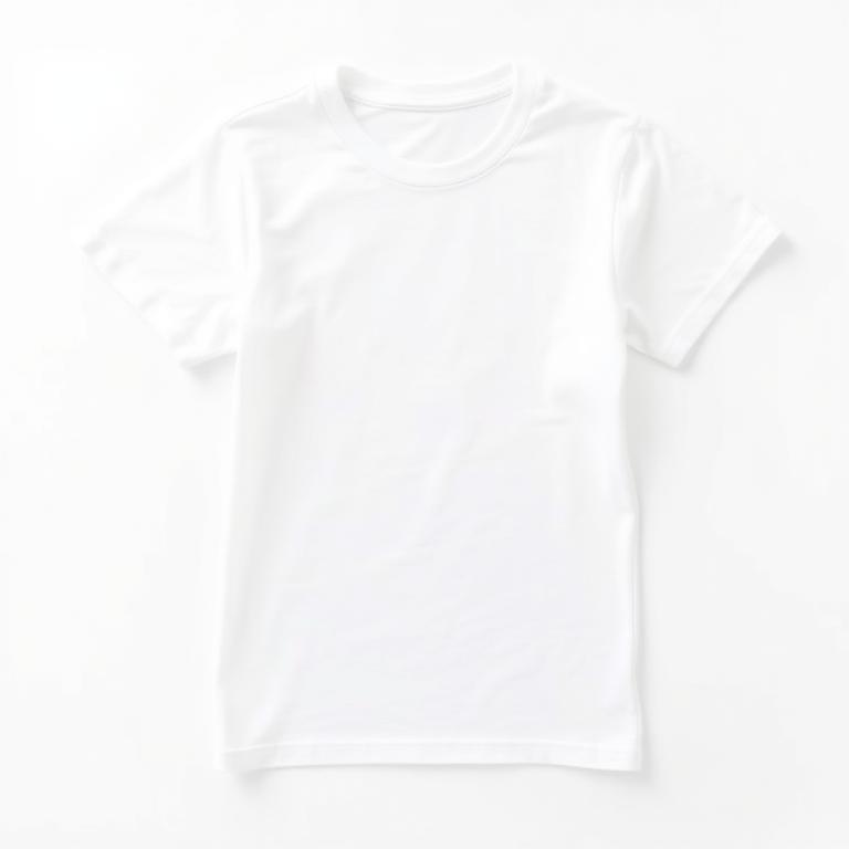 T-Shirt de Educação Física em Algodão Unissexo Essential Branco