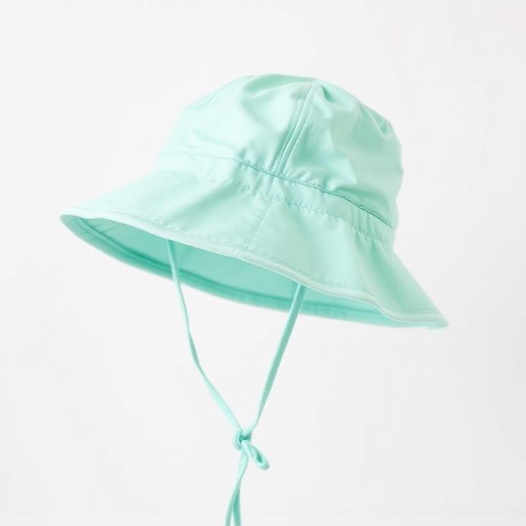 Boné anti UV bebé - Menta