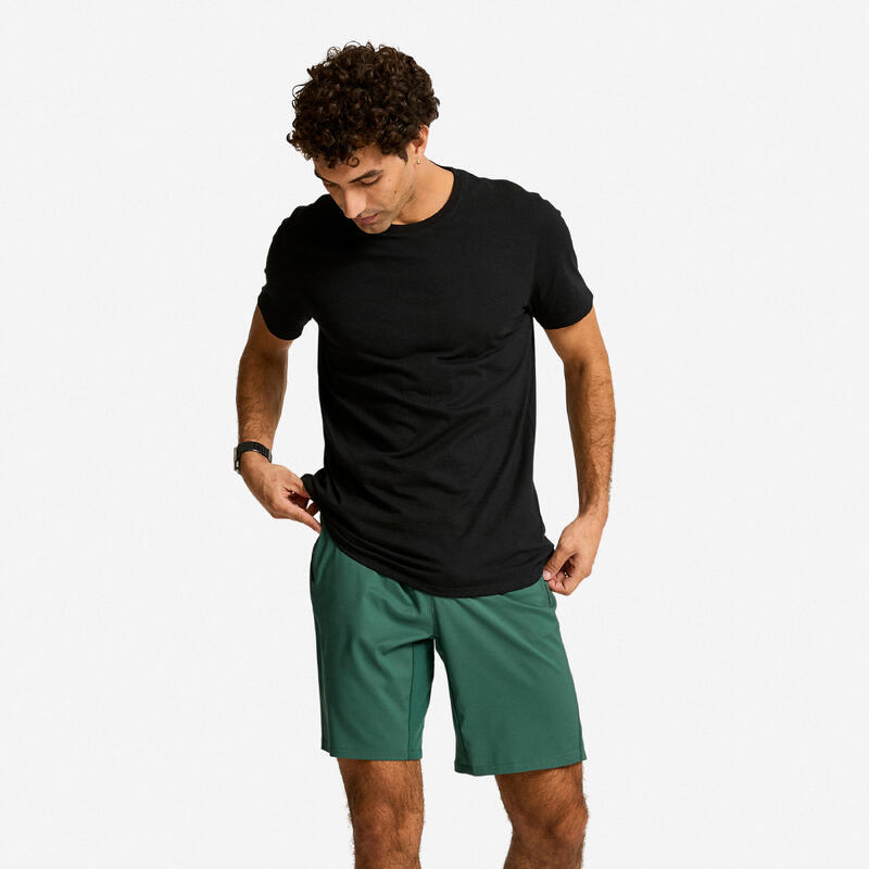 T-shirt homem, preto