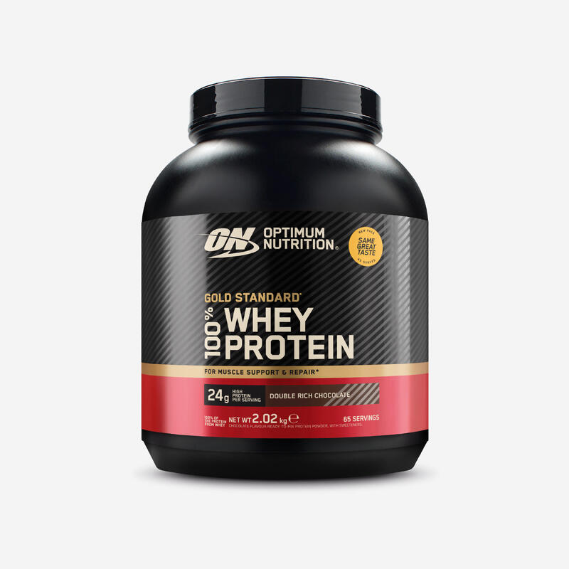 OPTIMUM NUTRITION Proteína 100% whey chocolate duplo, Gold Standard 2,015kg