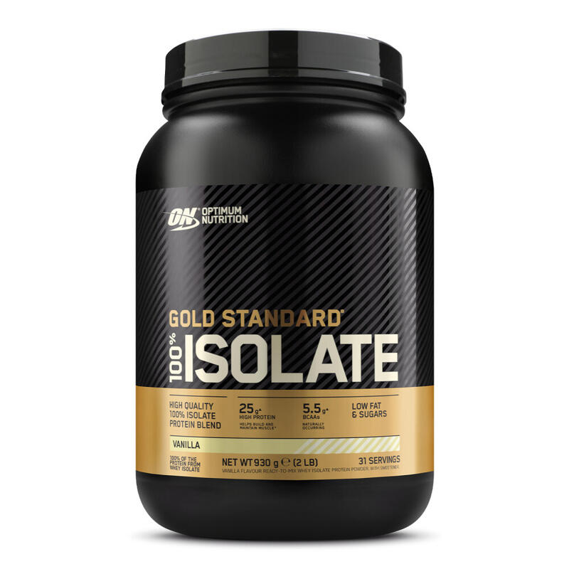 OPTIMUM NUTRITION Whey Isolate - 100% Isolate Gold Standard (930g) - Baunilha