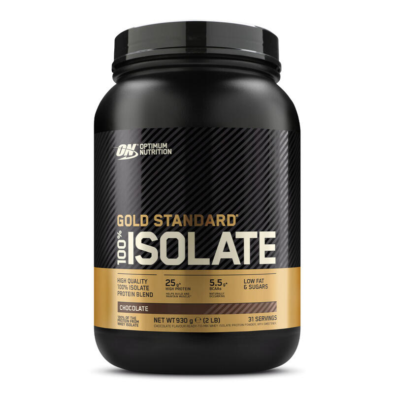 OPTIMUM NUTRITION Whey Isolate - 100% Isolate Gold Standard (930g) - Chocolate
