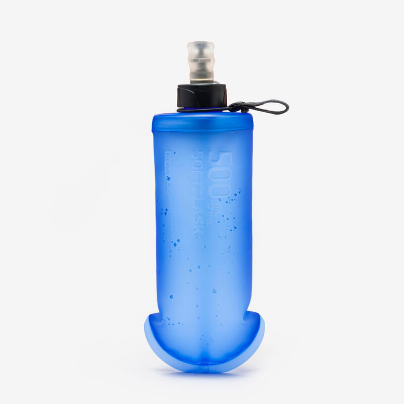 KIPRUN flask de trail corrida 500 ml azul
