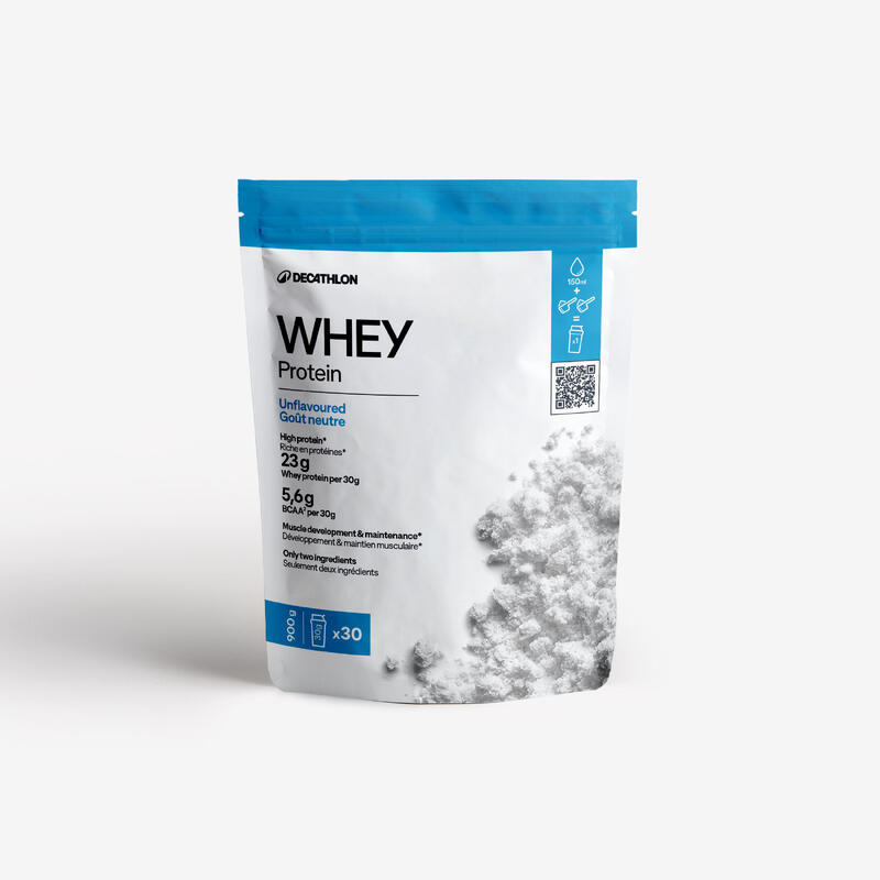 DECATHLON Proteína Whey de Sabor Neutro 900 g