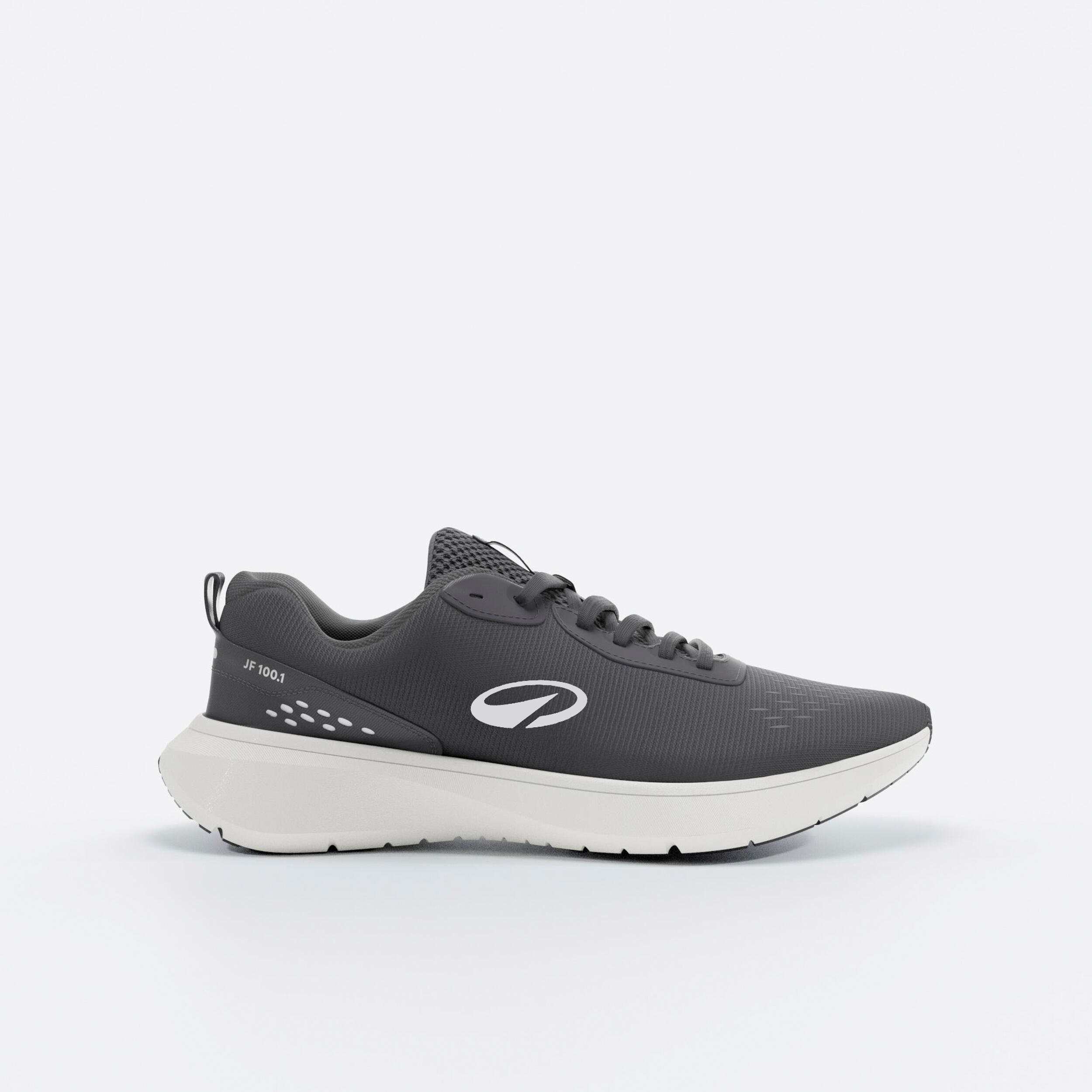 KALENJI Sapatilhas de Corrida Homem Kalenji Jogflow 100.1 Preto/Cinzento