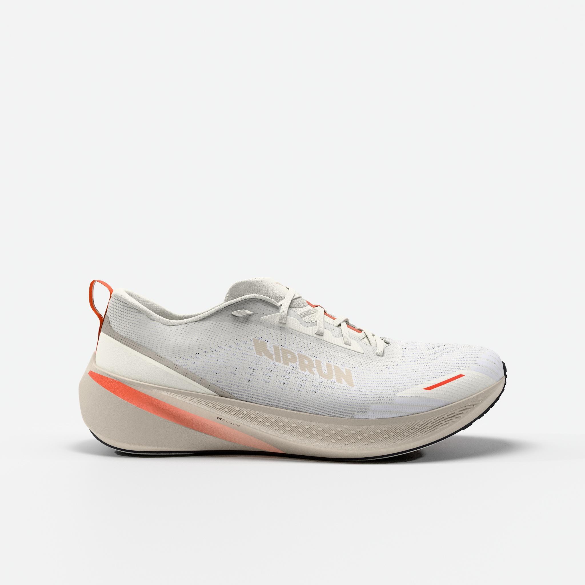 KIPRUN Sapatilhas de Corrida Homem Kipcore Branco/Bege