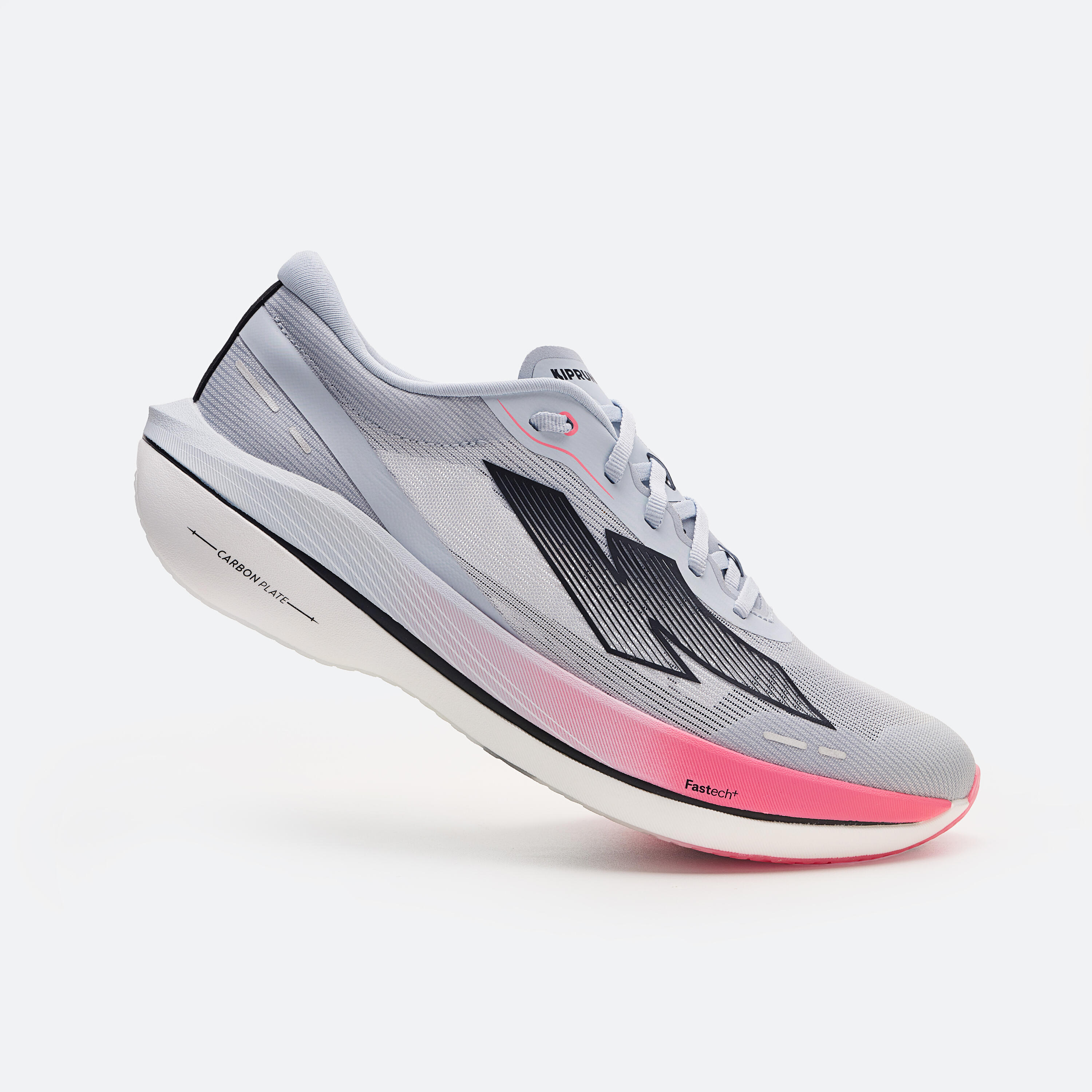 KIPRUN Sapatilhas de Corrida com Placa em Carbono Homem Kipstorm Challenger Azul/Rosa