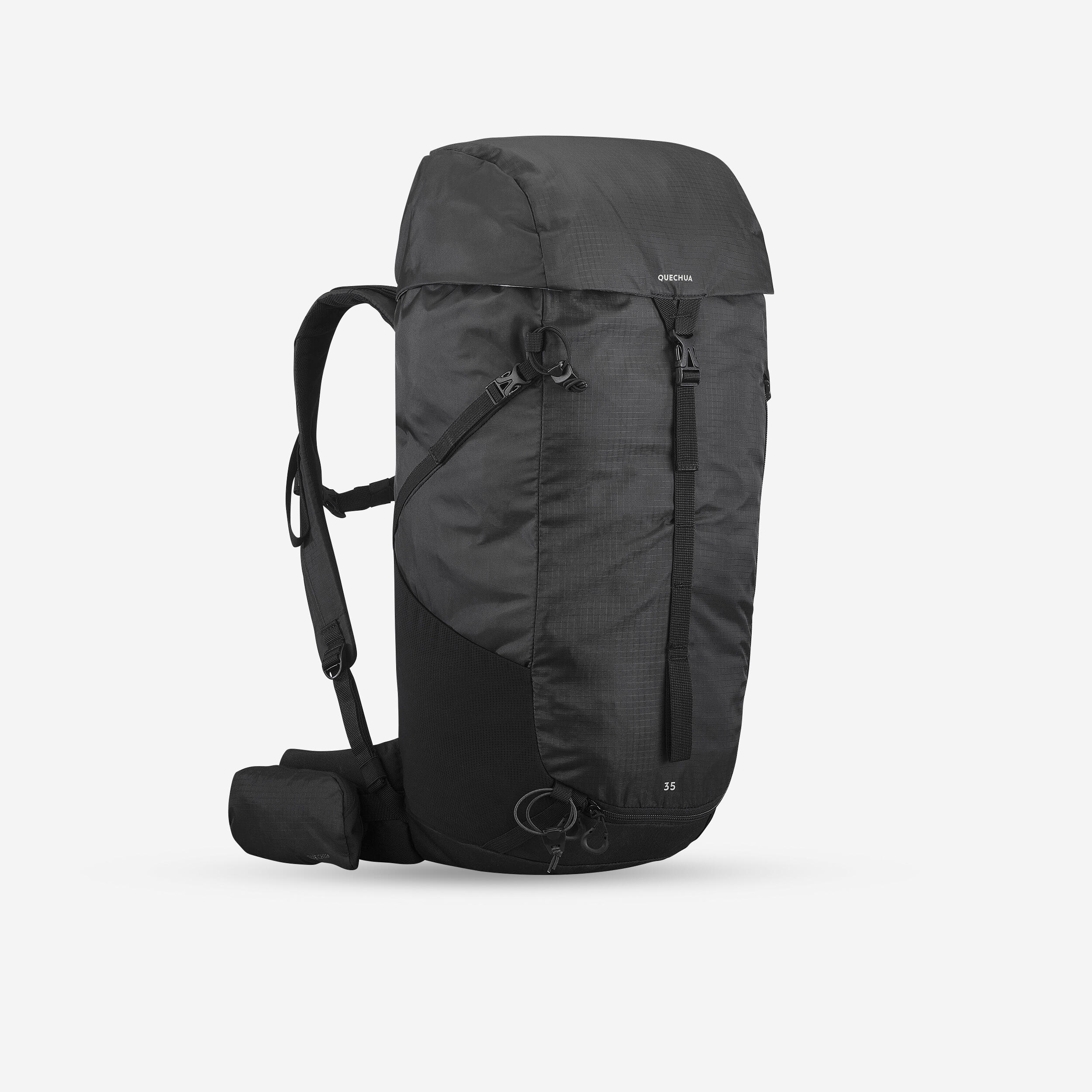 QUECHUA Mochila de Caminhada MH100 35L preto
