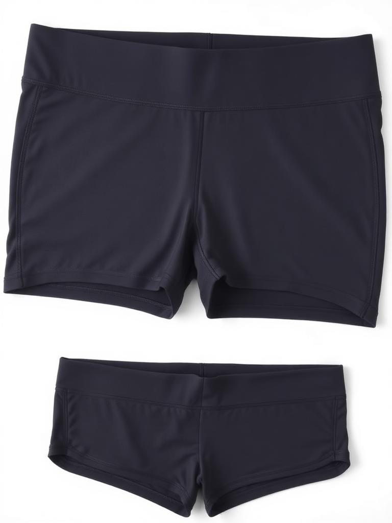 Calções de Desporto 2 em 1 Mulher Cinzento-escuro